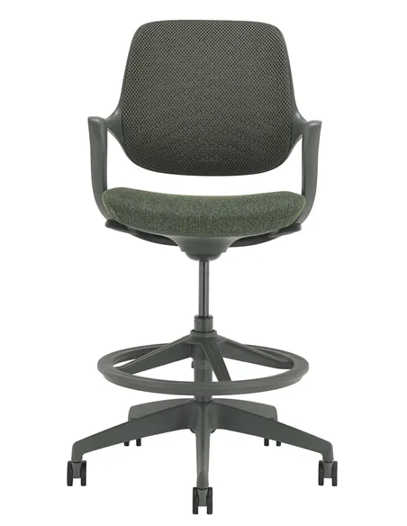 Барное кресло KRESLALUX BARSTOOL NIRO-D34 GREEN