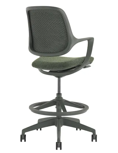 Барное кресло KRESLALUX BARSTOOL NIRO-D34 GREEN