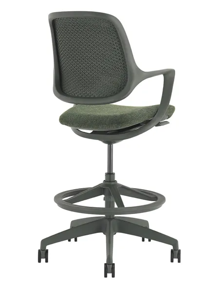 Барное кресло KRESLALUX BARSTOOL NIRO-D34 GREEN