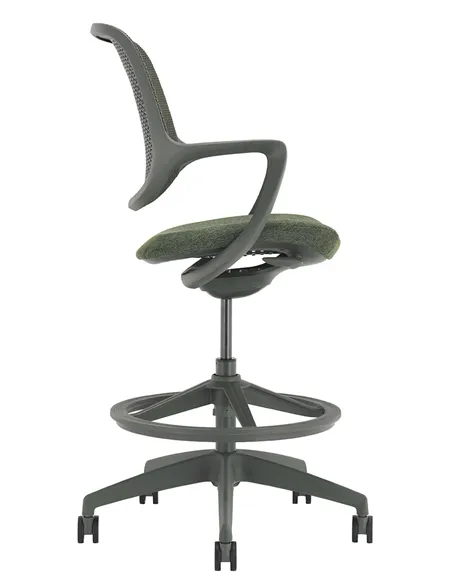 Барное кресло KRESLALUX BARSTOOL NIRO-D34 GREEN