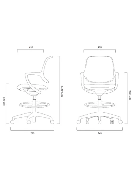 Барное кресло KRESLALUX BARSTOOL NIRO-D34 GREEN