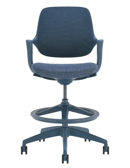 Барное кресло KRESLALUX BARSTOOL NIRO-D36 BLUE