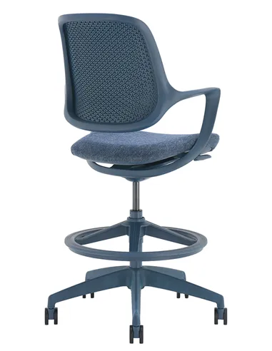 Барное кресло KRESLALUX BARSTOOL NIRO-D36 BLUE
