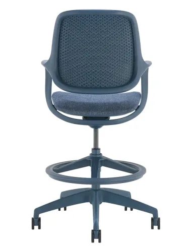 Барное кресло KRESLALUX BARSTOOL NIRO-D36 BLUE