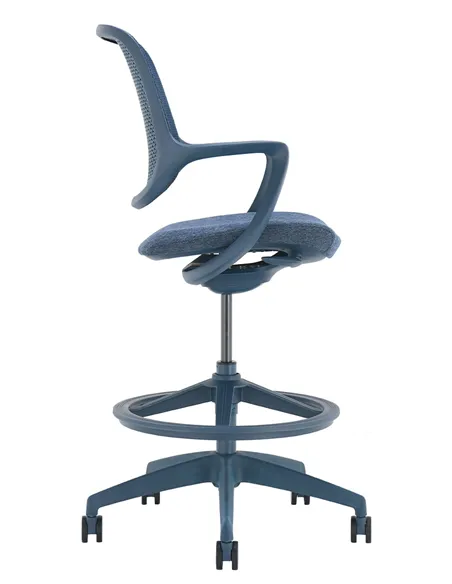Барное кресло KRESLALUX BARSTOOL NIRO-D36 BLUE