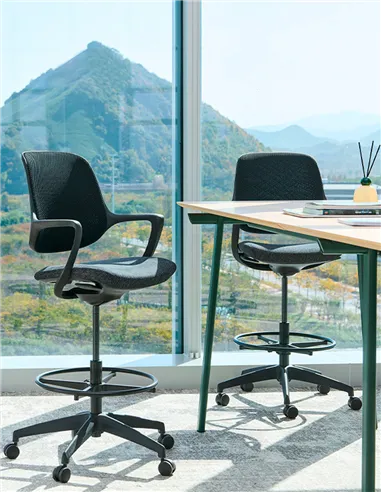 Барное кресло KRESLALUX BARSTOOL NIRO-D36 BLUE