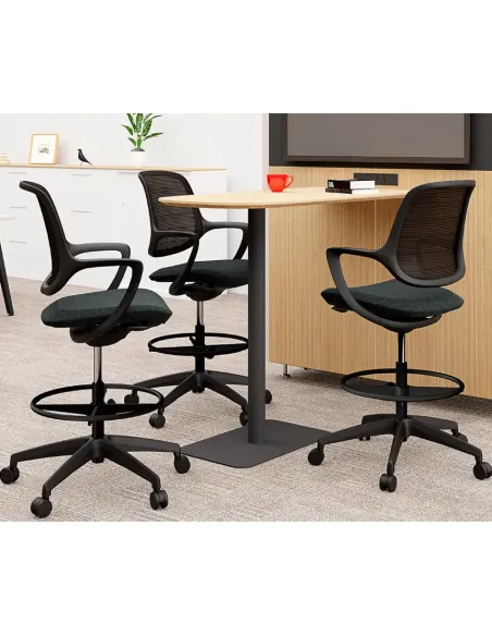 Барное кресло KRESLALUX BARSTOOL NIRO-D36 BLUE