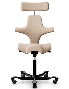 Крісло HAG CAPISCO 8107 LIGHT BEIGE, ергономічне