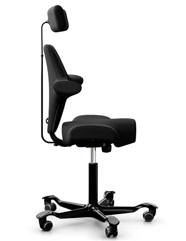 Крісло HAG CAPISCO 8107 ALL BLACK, ергономічне
