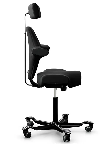 Крісло HAG CAPISCO 8107 ALL BLACK, ергономічне