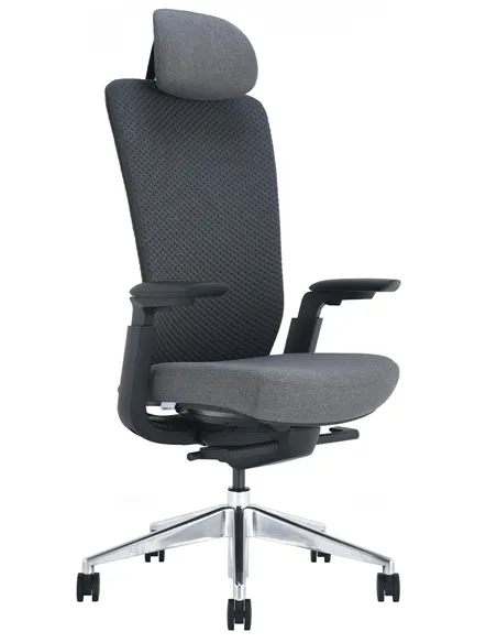 Крісло KRESLALUX NEZA BLACK/GREY