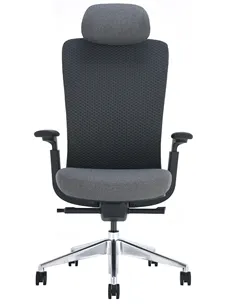 Крісло KRESLALUX NEZA BLACK/GREY 2