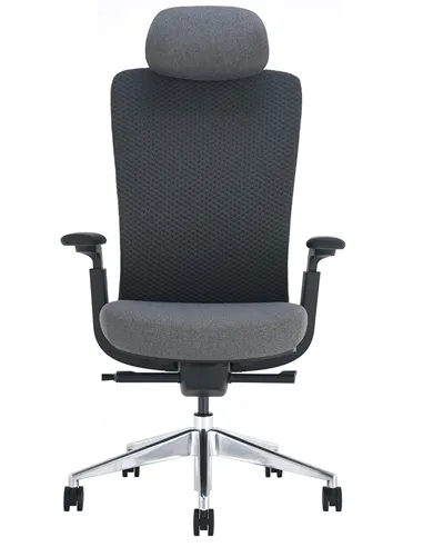 Крісло KRESLALUX NEZA BLACK/GREY