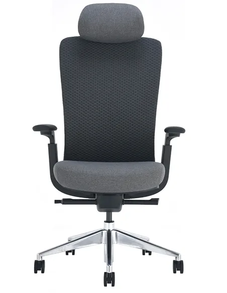 Крісло KRESLALUX NEZA BLACK/GREY