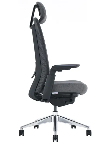 Крісло KRESLALUX NEZA BLACK/GREY