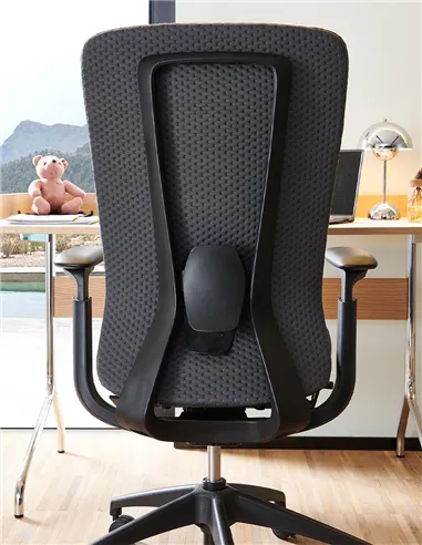 Крісло KRESLALUX NEZA BLACK/GREY
