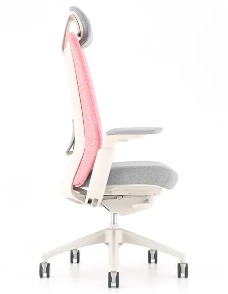 Кресло KRESLALUX NEZA ROSE/GREY