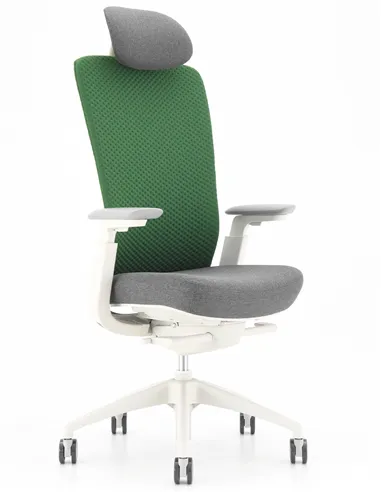 Кресло KRESLALUX NEZA GREEN/GREY