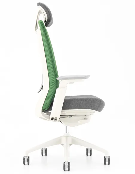 Кресло KRESLALUX NEZA GREEN/GREY