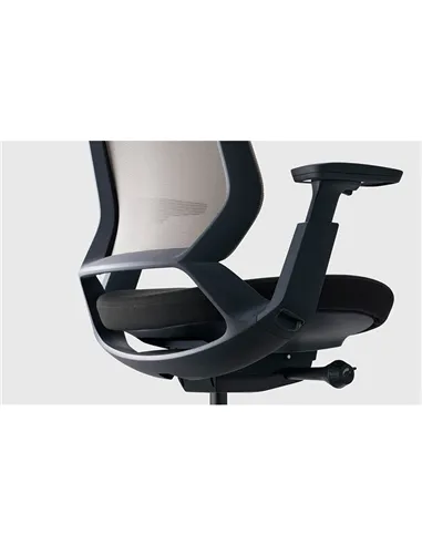 Крісло OKAMURA ABILIS CB BLACK для оператора