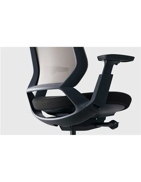 Крісло OKAMURA ABILIS CB BLACK для оператора