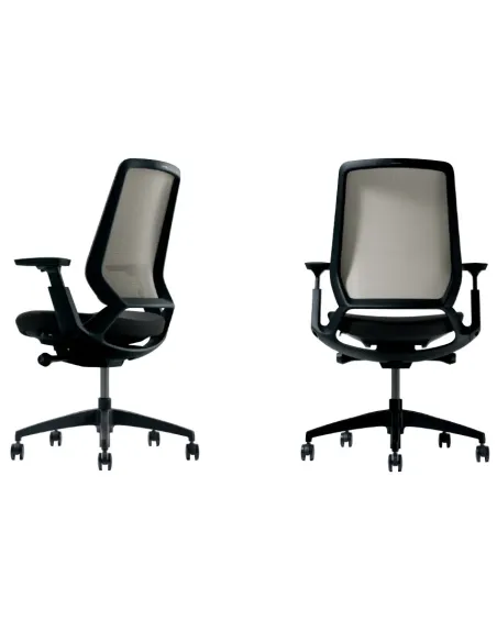 Крісло OKAMURA ABILIS CB BLACK для оператора