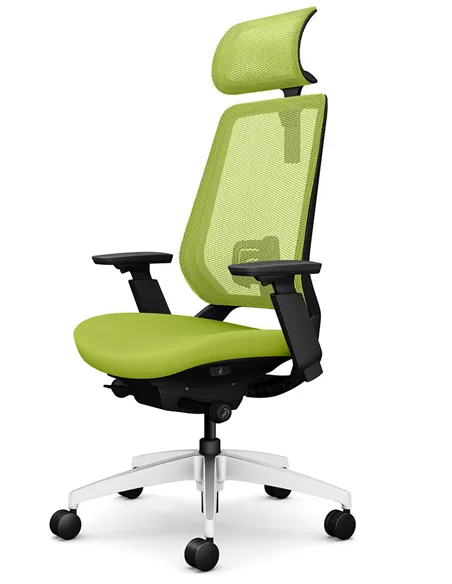 Крісло OKAMURA ABILIS CB LIME GREEN для оператора