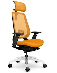 Крісло OKAMURA ABILIS CB ORANGE для оператора