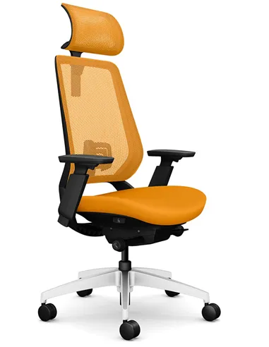 Крісло OKAMURA ABILIS CB ORANGE для оператора