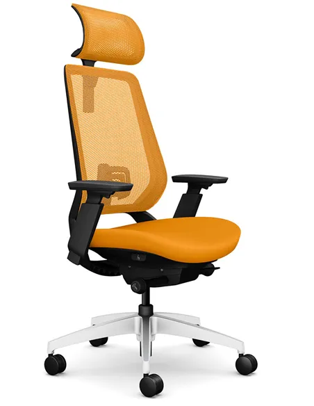 Крісло OKAMURA ABILIS CB ORANGE для оператора