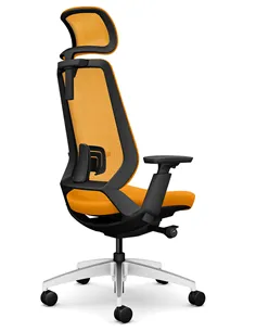 Крісло OKAMURA ABILIS CB ORANGE для оператора 2