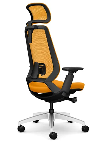 Крісло OKAMURA ABILIS CB ORANGE для оператора