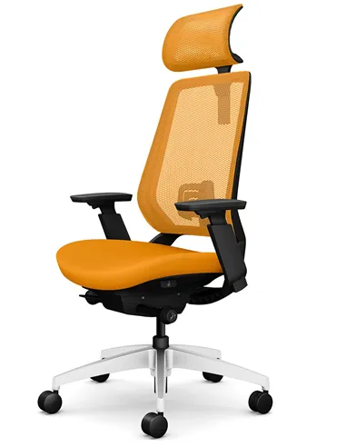 Крісло OKAMURA ABILIS CB ORANGE для оператора