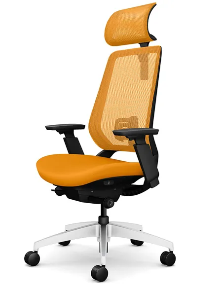Крісло OKAMURA ABILIS CB ORANGE для оператора