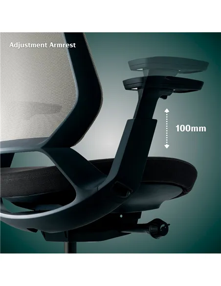 Крісло OKAMURA ABILIS CB ORANGE для оператора