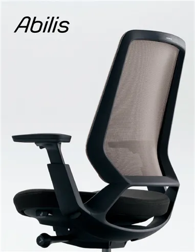 Крісло OKAMURA ABILIS CB ORANGE для оператора