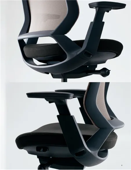 Крісло OKAMURA ABILIS CB ORANGE для оператора