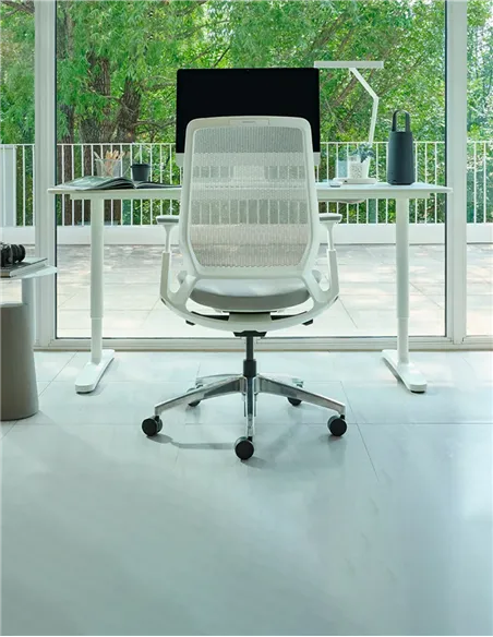 Крісло OKAMURA ABILIS FB LIGHT GREY для оператора