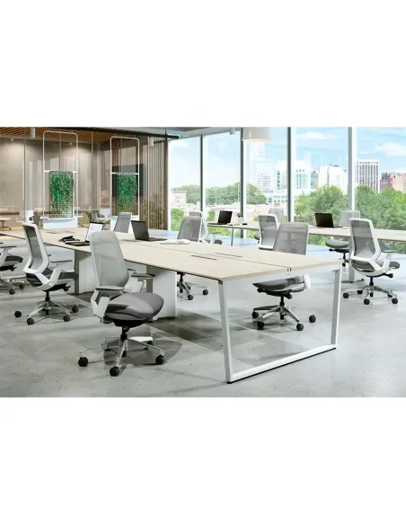 Крісло OKAMURA ABILIS FB LIGHT GREY для оператора