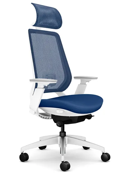 Крісло OKAMURA ABILIS FB MEDIUM BLUE для оператора