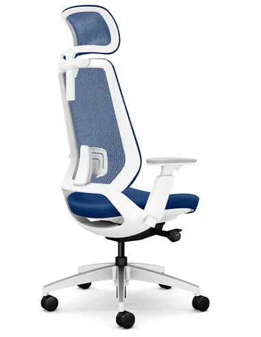 Крісло OKAMURA ABILIS FB MEDIUM BLUE для оператора
