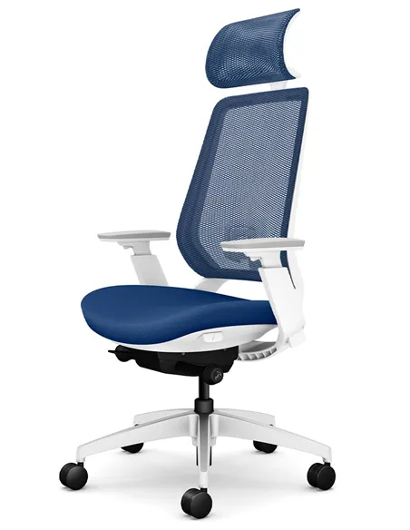 Крісло OKAMURA ABILIS FB MEDIUM BLUE для оператора