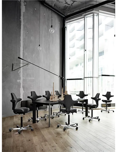Кресло HAG CAPISCO 8106 BLACK эргономичное