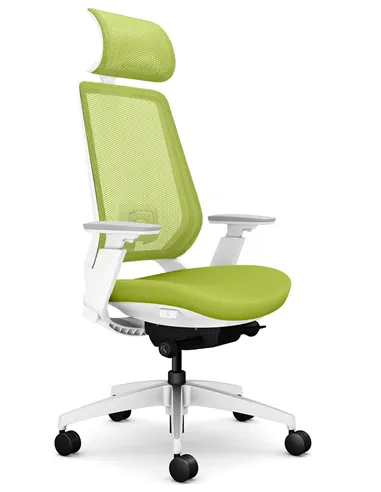 Крісло OKAMURA ABILIS FB LIME GREEN для оператора
