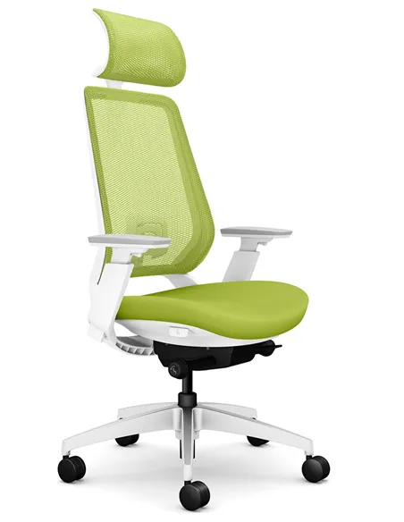 Крісло OKAMURA ABILIS FB LIME GREEN для оператора