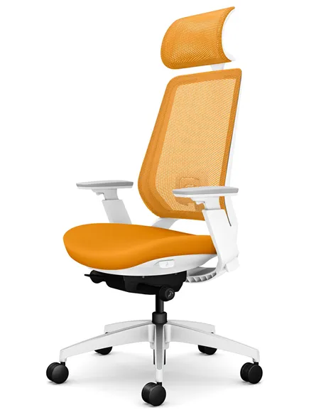 Крісло OKAMURA ABILIS FB ORANGE для оператора
