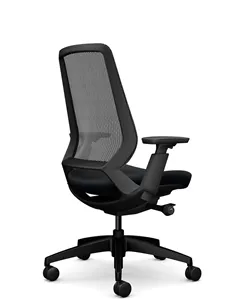 Крісло OKAMURA ABILIS CF ALL BLACK для оператора 2