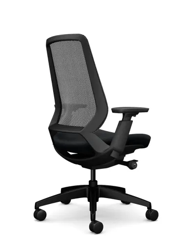 Крісло OKAMURA ABILIS CF ALL BLACK для оператора