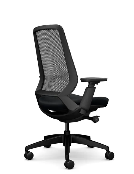Крісло OKAMURA ABILIS CF ALL BLACK для оператора