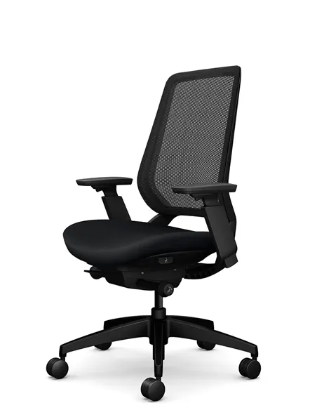 Крісло OKAMURA ABILIS CF ALL BLACK для оператора